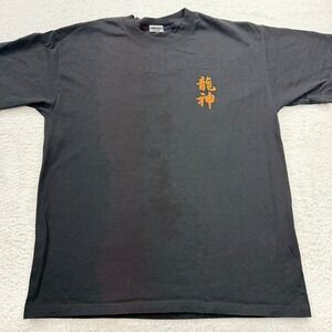 HRLA Los Angeles T-Shirt Dragon Graphic Tee Made in USA Mens Large